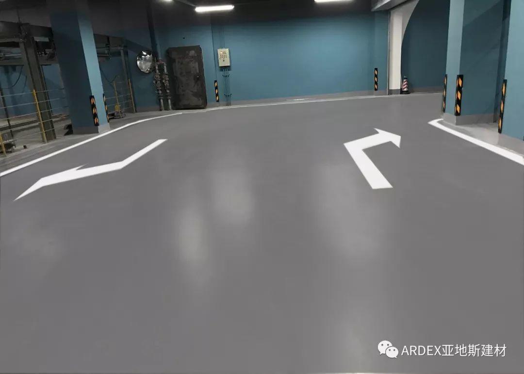 體驗升級！本色水泥基自流平系統(tǒng)重塑2萬平地下車庫，不僅僅是感官